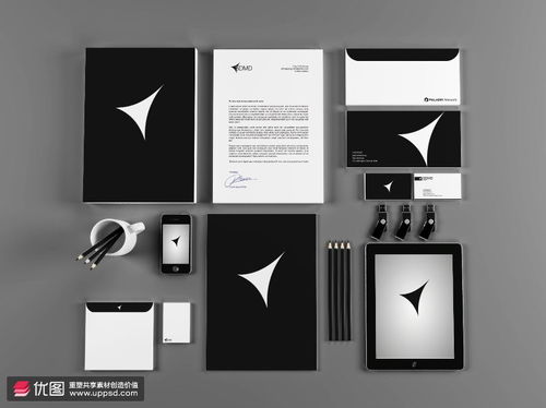精美辦公用品設(shè)計模板效果圖PSD素材 Vol.03